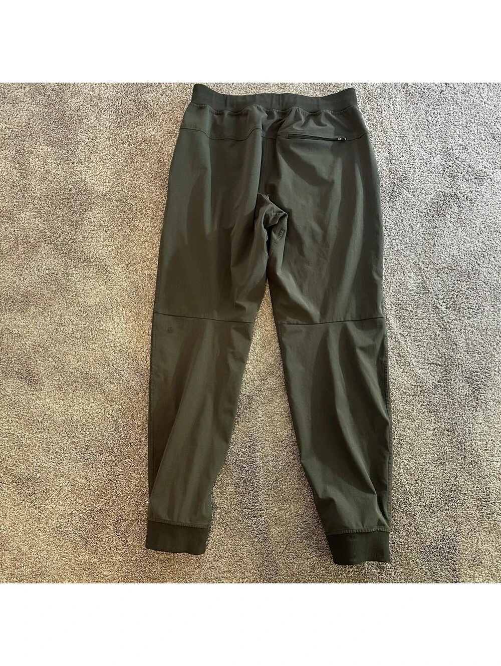 Lululemon ABC Warpstreme Joggers Men’s Large Green 30” Performance Athleisure
